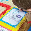 Spirograph Jr. — Jumbo Sized Gears Classic Retro Toy For Spiral Drawing Art Design Toy Kit for Smaller Hands — For Kids Ages 3 and Up by TinyTreasures Baby Boutique