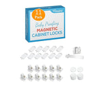 Vmaisi ChildProof Magnetic Cabinet Locks (11 Locks and 2 Keys) by TinyTreasures Baby Boutique