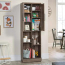 Sauder HomePlus Multi-Room Storage Cabinet with Adjustable Shelves and Door Positioning, Kitchen Laundry Bathroom Pantry Storage Cabinet, in Salt Oak Finish by CozyNest Decor