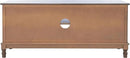 SAFAVIEH Magnolia TV Stand for up to 55" Flatscreen – Brown, 2 Doors with Interior Storage, 2 Open Shelves, Entertainment Media Console (MED5702C) by CozyNest Decor