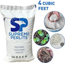 Supreme Horticulture Coarse Grade Perlite 4 Cubc Foot 113 Liters 120 Quarts - Indoor & Outdoor Use Coarse Grade by GreenHaven Gardens