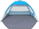 Gorich Beach Tent Sun Shelter for 3/4-5/6-7/8-10 Person with UPF 50＋ UV Protection, Lightweight & Easy Setup Beach Shade Canopy, Portable Beach Shade Tent Beach Cabana by TinyTreasures Baby Boutique