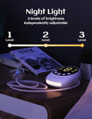 Nasal Aspirator for Baby, Hospital Grade, Electric Nose Sucker with Adjustable 9 Levels Suction, Rechargeable with Night Light and Nursery Rhyme, White by TinyTreasures Baby Boutique