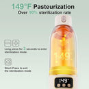 Portable Bottle Warmer for Travel, Formula Warmer On The Go, Milk Warmer for Breastmilk Water Soup, with Fast Heating & Long Battery Life, 17 OZ to Meet Your All-Day Needs, for Outdoor, Car, Journey by TinyTreasures Baby Boutique