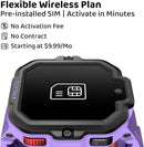 TickTalk 5 - Kids Smart Watch with GPS Tracker, Video Calling, SOS, & Parental Controls | Smartwatch with Free Music, Texting, Kid Phone Call and Text, Boys & Girls - 4G Smart Watch for Kids 3-12 by TinyTreasures Baby Boutique