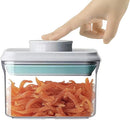 Airtight Food Storage Container - 0.32qt / 320ml Mini Square Pop Containers With Lids, Bpa Free Stackable Container Snacks Candy Salt Herbs Spices by TinyTreasures Baby Boutique