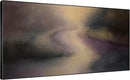 SIGNWIN 36"x72" Extra Large Framed Wall Art Golden Light River Path Dreamy Impressionist Landscape Illustration for Home Living Room Bedroom Decor (Frame Assembly Required) by CozyNest Decor