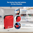 First Aid Only 313 Piece Home & Go Emergency First Aid Kit (91081) by TinyTreasures Baby Boutique