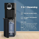 VECYS Bottom Loading Water Cooler with Ice Maker, Cold Water Supply with 18LBS Daily Ice Making, Compatible with 3 or 5 Gallon Bottles, Ideal for Home and Office (No Hot Water) by CozyNest Decor