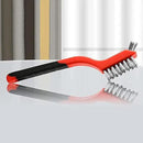 Wire Scratch Brush Set Soft Grip for Rust, Dirt & Paint Scrubbing with Deep Cleaning (18, 18PCS - Stainless Steel Wire) by CozyNest Decor