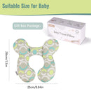 KAKIBLIN Baby Travel Pillow,Neck Pillows for Car Seat,Upgraded Baby Head Pillow,Toddler Head and Neck Support Pillow for Car Seat, Pushchair,Travel (Circle) by TinyTreasures Baby Boutique