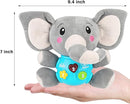 Aitbay Plush Elephant Music Baby Toys 0 to 6 Months, Cute Stuffed Animal Light Up Baby Toys Newborn Baby Musical Toys for Infant Babies Boys & Girls Toddlers 6 to 12 Months by TinyTreasures Baby Boutique