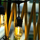 SUFEIMAS Outdoor String Lights LED 150FT with 45 Sockets 48pcs S14 Shattreproof Edison Bulbs,Dimmable LED Outdoor String Lights for Outside, Patio,Backyard, Market, Cafe (3 * 50ft) by GreenHaven Gardens