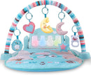 TEMI Baby Gym Toys & Activity Play Mat, Kick and Play Piano Gym Center with Music and Lights, Electronic Learning Toys for Infants, Toddlers, Newborn, Girls and Boys Ages 1 to 36 Months by TinyTreasures Baby Boutique