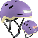 Kid Bike Helmets for Boys and Girls | Fit Head 51-54cm Circumference | CPSC & NTA-8776 Dual Certified | Multi-Sport Helmets with LED Lights, Magnetic Buckle, Detachable Visor by TinyTreasures Baby Boutique