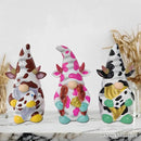 Spring & Summer-Themed Garden Statues – Adorable Outdoor Decor for Lawn, Patio & Porch (Cow Gnome Trio Mini Statue Set of Three, 5" Miniature Figurine and Unique Farm Resin Garden Statue) by GreenHaven Gardens