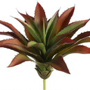 JUSTOYOU Large Artificial Succulents Aloe Plants Real Touch Fake Flowers Unpotted for Home Wedding Festival Arrangement (1, Green-Red) by GreenHaven Gardens