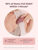 Momcozy M5 Breast Pump & A1 Lactation Massager Combo -Wearable Breast Pump with Double-Sealed Flange (3 Modes/9 Levels) + 2-in-1 Lactation Massager (Heat & Vibration) for Clogged Ducts & Milk Flow by TinyTreasures Baby Boutique