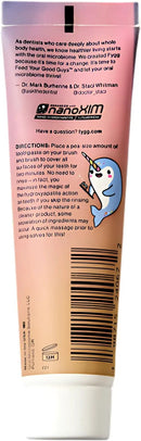 Nano Hydroxyapatite Toothpaste for Kids and Adult (Vanilla - Travel) by CozyNest Decor
