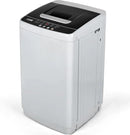 Euhomy 1.03cu.ft Portable Washer, 8.8LBS Capacity Small Portable Washing Machine with 10 Programs 5 Water Levels, Drain Pump and LED Display,Compact Washer for Apartments, RVs, Homes, Light Gray by CozyNest Decor