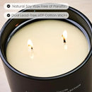 M&SENSE Natural Soy Candle| Foamy Bath | 16.6 oz, 95H Burn | Minimalist Scented Candle for Relaxation, Gifting, Home Décor | for Bedroom, Office, Party Large by CozyNest Decor