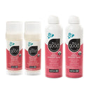 All Good Baby & Kids Mineral Face & Body Sunscreen - UVA/UVB Broad Spectrum, Coral Reef Friendly, Water Resistant, Zinc Oxide - (2) SPF 50 Butter Sticks & (2) SPF 30 Sprays by TinyTreasures Baby Boutique