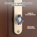 2 Pack Deadbolt Child Safety Lock Cover - Child Proof Deadbolt Cover & Door Knob Protector, Deadbolt Lock Cover for Kids, Prevents Accidental Locking (Fits Standard Locks) (Black) by TinyTreasures Baby Boutique