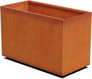 Tall Corten Steel Planter Box – 36x24 Inch Large Rectangular Planter for Outdoor Patios & Gardens | Heavy Duty Metal | Made in USA, Fully Assembled by GreenHaven Gardens