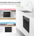 COMFEE’ Countertop Dishwasher, Energy Star Portable Dishwasher, 6 Place Settings & 8 Washing Programs, Speed, Baby-Care, ECO& Glass, Dish Washer for Dorm, RV& Apartment, Black by TinyTreasures Baby Boutique