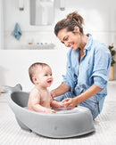 Skip Hop Infant Bath Tub 3-Stage Grow With Baby Smart Sling MOBY Bathtub Grey Age 0+ by TinyTreasures Baby Boutique