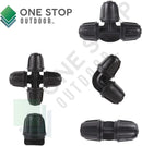 20 Pack Quick-Connect Locking 1/4" Drip Irrigation End Plug Connectors, Upgraded Plug Fittings for 1/4 Inch Irrigation Tubing, Drip Kit (End Plug - 20 Pack) by GreenHaven Gardens