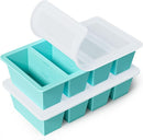 Silicone Freezer Tray for Sauce Cube: GGOW Silicone Freezing Tray for Broth Soup Storage - Freeze 250mL 125mL Souped Portion by TinyTreasures Baby Boutique