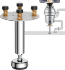 Garbage Disposal Support, Adjustable Spring Shock Absorber Bracket (7.48-10.62 inch (19-27cm)), Holds Up tp 440lbs, Stainless Steel Noise Reduction Installation Kit by CozyNest Decor