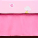 UOMNY Crib Bedding Set for Girls 4 Piece Unicorn Baby Girl Crib Bedding Sets with Baby Comforter Crib Sheet Crib Skirt Pillowcase Nursery Bedding Set by TinyTreasures Baby Boutique