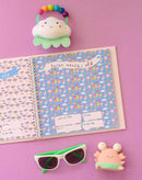 Lucy Darling Little Beach Babe Baby Memory Book – First 5 Years Journal & Photo Album, Baby Girl Keepsake, Unique Scrapbook Album, Mom Gift by TinyTreasures Baby Boutique