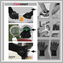 Comsmart BBQ Gloves, 1472 Degree F Heat Resistant Grilling Gloves Silicone Non-Slip Oven Gloves Long Kitchen Gloves for Barbecue, Cooking, Baking, Cutting by GreenHaven Gardens