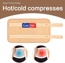 4 Pcs Castor Oil Pack Wrap Organic Cotton for Liver Detox, Stomach, Belly, Neck, Breast & Entire Body, Reusable Pads Kit for Hot/Cold Compress with Adjustable Elastic Strap, Waterproof & Anti Oil Leak by TinyTreasures Baby Boutique