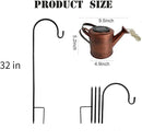 Watering Can LED String Lights - Stars Solar Shower Garden Lamp Decoration Waterproof Fairy Solar Light Ornament Copper Wire Bee Day Outdoors Hanging String Lamps Lawn Path(with Bracket) by GreenHaven Gardens