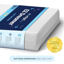 Moonlight Slumber EZ Dreamer Crib Mattress – Dual-Sided Baby and Toddler Mattress, Firm Infant Support, Waterproof and Hypoallergenic Cover, 4.5" Foam, Standard Size, Made in USA by TinyTreasures Baby Boutique