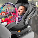 Baby Stroller Arch Toys, Crib Mobile for Infants Adjustable Bassinet Mobile with Universal Clamps, Activity Toy Bar for Bouncer Newborn Car Seat Stroller Sense Toy for Baby 0-12 Months by TinyTreasures Baby Boutique