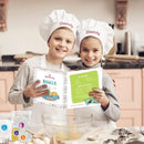 Baketivity Kids Baking Set, Meal Cooking Party Supply Kit for Teens, Real Fun Little Junior Chef Essential Kitchen Lessons, Includes Pre-Measured Ingredients (Baketivity Kit, Bagels) by TinyTreasures Baby Boutique