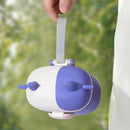 Bebamour Baby Formula Dispenser On The Go, Formula Container to Go, Formula Holder for Travel, Candy Fruit Snack Storage Container with Scoop and Leveller (Purple Cow) by TinyTreasures Baby Boutique