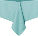 sancua Rectangle Tablecloth - 60 x 120 Inch - Stain and Wrinkle Resistant Washable Polyester Table Cloth, Decorative Fabric Table Cover for Dining Tables, Buffet Parties and Camping, Turquoise by CozyNest Decor