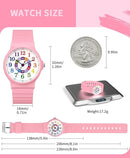 Kids Analog Watch Boys Girls, 30M Waterproof, Sports Watch for Boys, Easy to Read Children's Thin Dial Wrist Watches with Soft Band, for Ages 5-15 Kids Great Birthday Gifts Christmas Day by TinyTreasures Baby Boutique