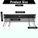 Folding Chair Storage Rack for Chair Organization and Garage Wall Mount Storage, Garden Tool Rack Organizer (2 Pack) by GreenHaven Gardens