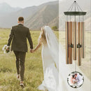 ASTARIN Personalized 20th 50th Anniversary Wind Chime, Happy Anniversary Wedding Valentine's Day Gift for Wife Husband Men Women Sister, Golden Anniversary Keepsake Decorations for Parents Couples by CozyNest Decor