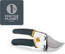 Woodland Tools Co. Bypass Pruning Shears for Gardening – 5/8" Cut Capacity, High Carbon Steel Blade with Non-Stick Coating, Soft Grip, Steel Handle, Hand Pruner for Plants, Flowers, and Shrubs by GreenHaven Gardens