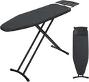 Ironing Board 48x15, Wide Heavy Duty Full Size Iron Board with Retractable Iron Rest, BlissBoard Sturdy Frame with Ultra Thick Padding, Heat-Resistant Cover, Height-Adjustable by CozyNest Decor