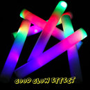 Vinsot 300 Pcs Light up Foam LED Sticks Bulk with 3 Modes Colorful Flashing LED Strobe Sticks Glow in The Dark Party Supplies for Birthday Party, Concert and Event by TinyTreasures Baby Boutique