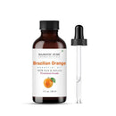 Majestic Pure Brazilian Orange Essential Oil with Glass Dropper - 1 Fl Oz - 100% Pure and Natural Brazilian Orange Oil - Premium Grade Essential Oils for Diffuser, Aromatherapy, Soap and Candle Making by CozyNest Decor